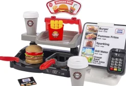 Børn 37658 Legemad & Køkkener>3-2-6 BURGERBARmLYD-TBH