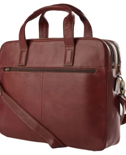 2 Compartment Briefcase-Tony Perotti