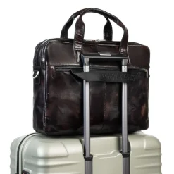 Tony Perotti Punge>2 compartment Laptop briefcase van Gogh