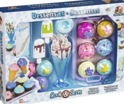 Børn 37658 Legemad & Køkkener>3-2-6 DESSERTSÆT i W/B