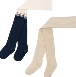 New 2 PACK CHERRY LUREX TIGHTS Børn Strømper & Strømpebukser