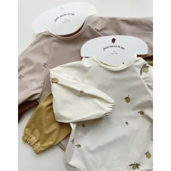 Hot 2 PACK DINNER BIB LONG SLEEVE Børn Hagesmække