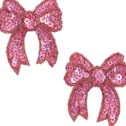 2 PACK SEQUIN BOW HAIR CLIP-Konges Sløjd Sale