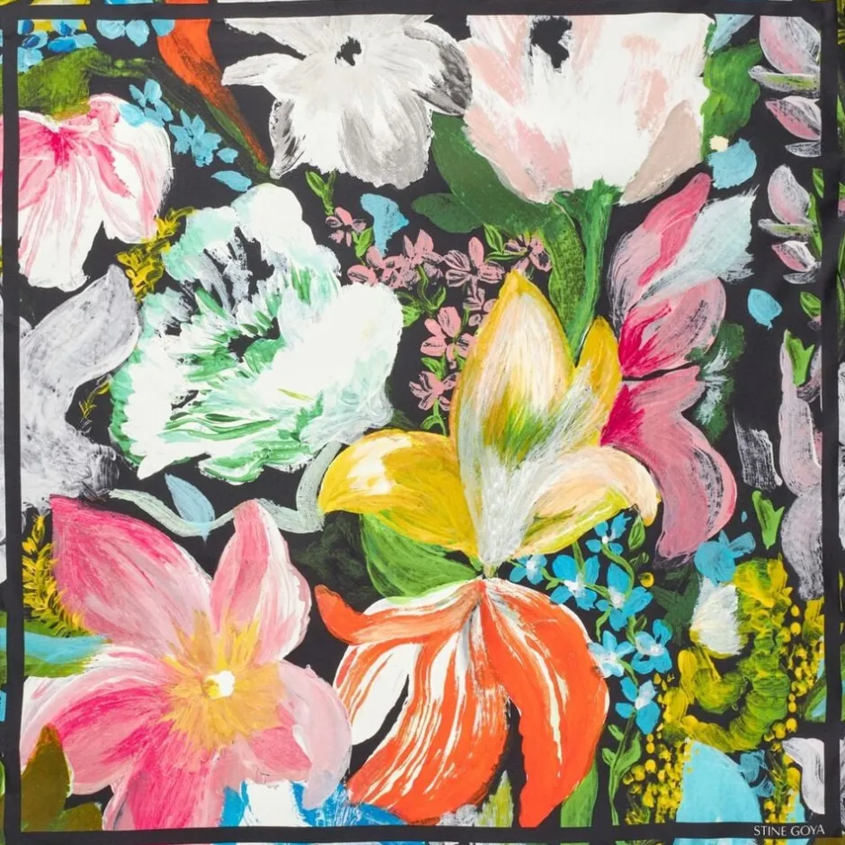 Dame Stine Goya Halstørklæder & Tørklæder>2287 Silk Scarves, Small Scarf