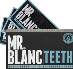 Mr Blanc Mund- Og Tandpleje>2 Week Supply Teeth Whiteinng Strips
