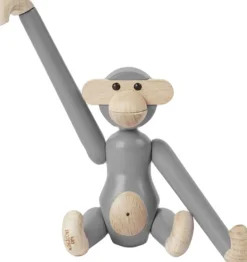 Kay Bojesen Figurer & Skulpturer>Abe mini grå