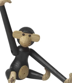 Sale Abe mini mørk bejdset eg Figurer & Skulpturer