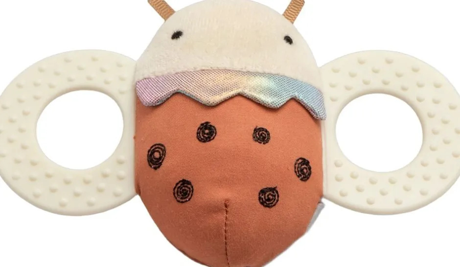 Aktivitetsrangle med spejl, mariehønen Luca Børn Babylegetøj