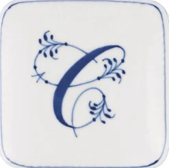 Royal Copenhagen Opbevaring>Alfabet bonbonniere, C, 13 cl