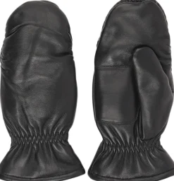 Dame Lovelies Handsker & Vanter>AMALFI - SOFT LEATHER MITTENS W/ TERRY FLEECE LINING