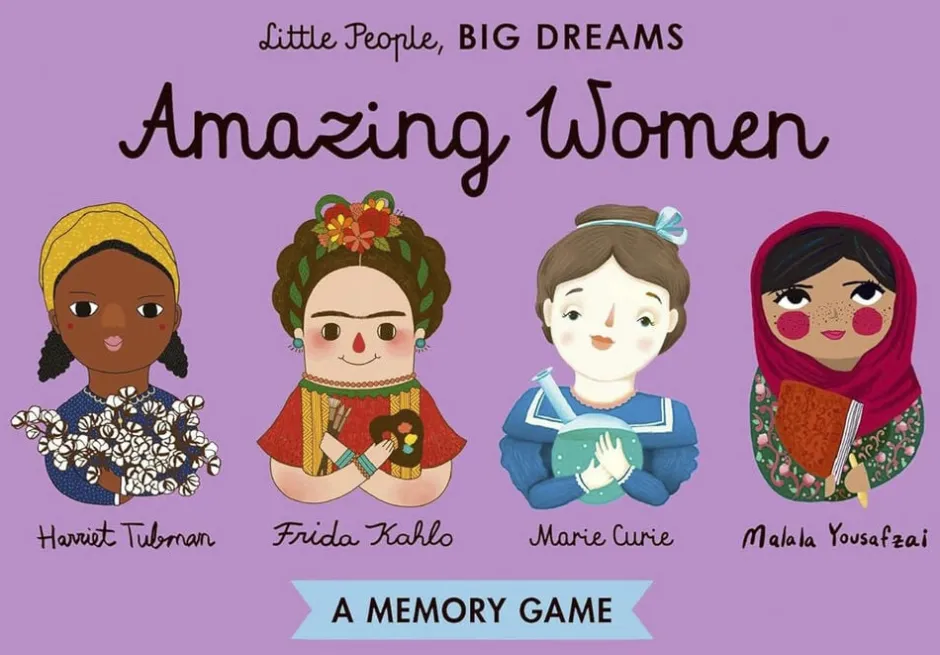 Børn New Mags Spil & Puslespil>Amazing Women - Memory Game