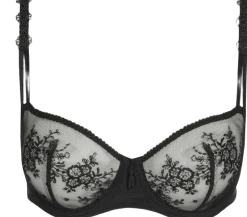 Hot Annaelle balconette bh med lodret søm Dame Sexet Lingeri|Bh'Er