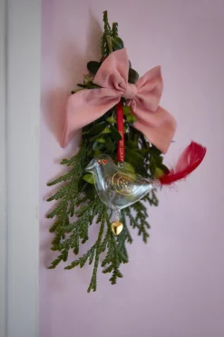 Outlet Ann-Sofi Romme Årets julefugl 2025 lille klar Juletræspynt