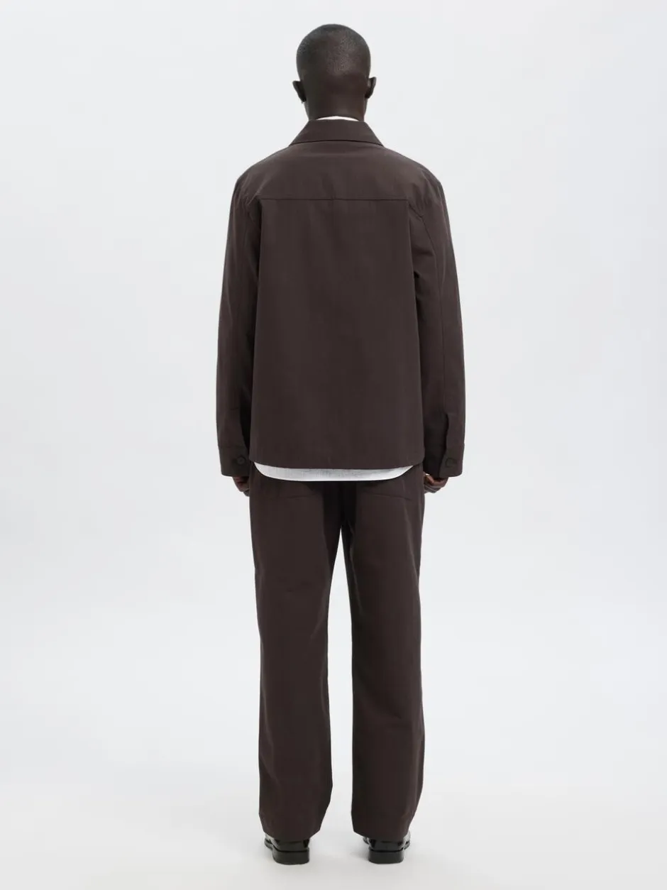 Annarr Skjorter>ANRHARKI PINSTRIPE OVERSHIRT