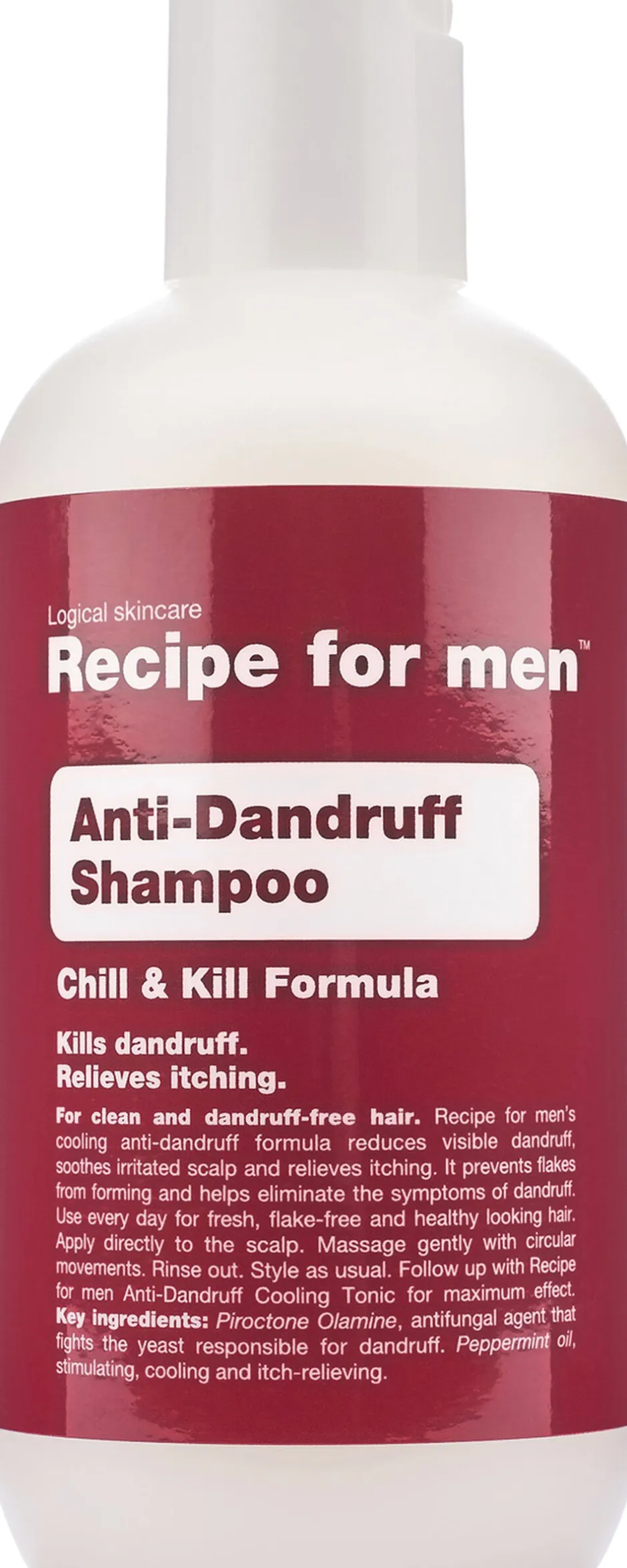 ANTI-DANDRUFF SHAMPOO-Receipe For Men New