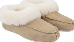 Dame Lovelies Hjemmesko>API - DOUBLE FACED SHEARLING HIGH SLIPPERS