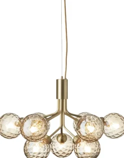 Apiales 9, brushed brass / optic gold-Nuura