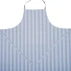 Apron 105x100 cm BIRK- Stripe light blue-Magasin du Nord Collection New