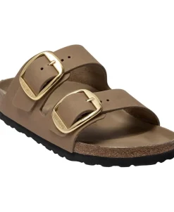 Dame Birkenstock Sandaler>Arizona Big Buckle LEOI TabaccoBrown HEX