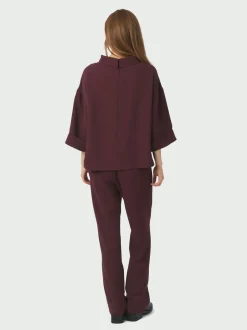 Arlo Crepe Jumpsuit-Neo Noir Hot