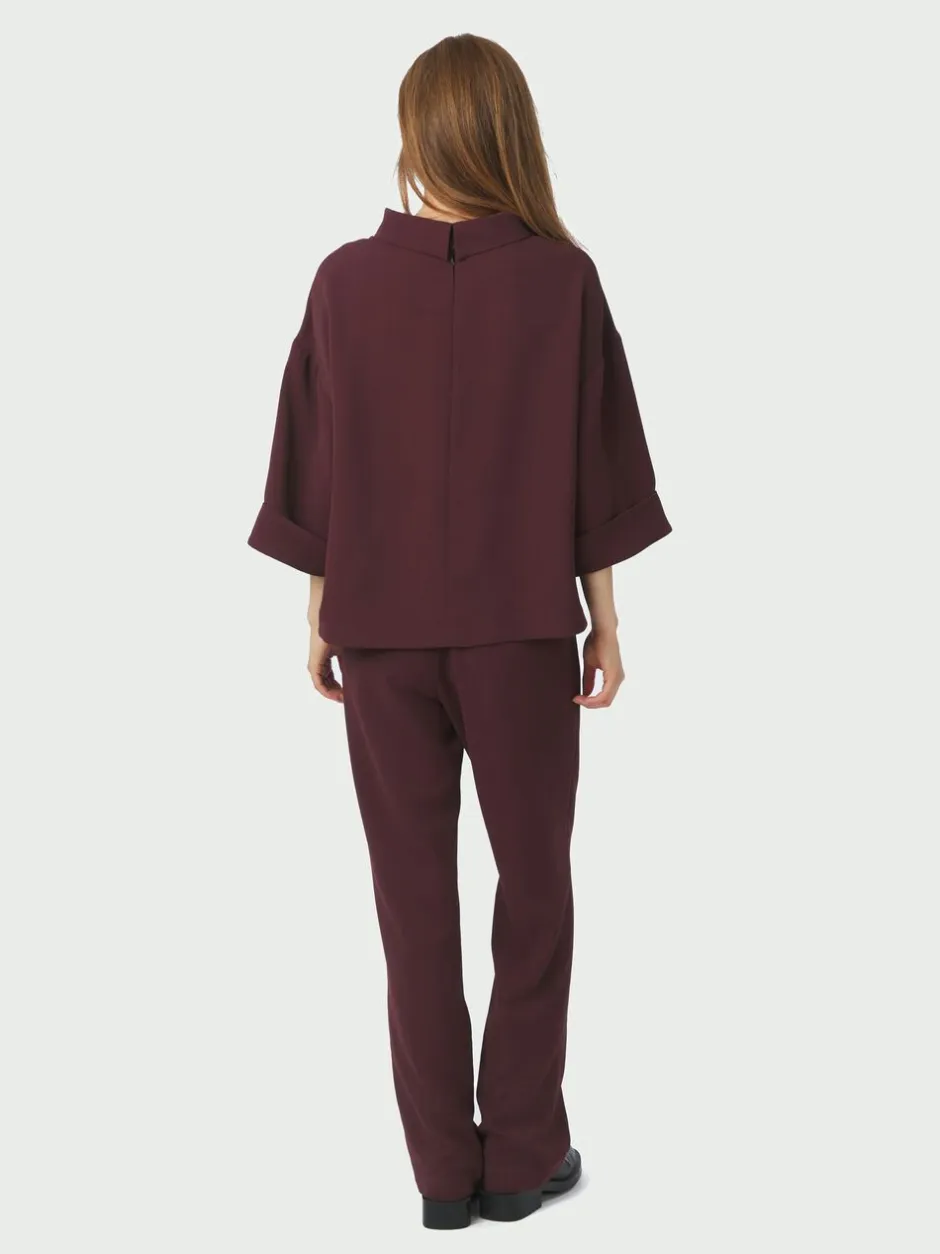 Arlo Crepe Jumpsuit-Neo Noir Hot