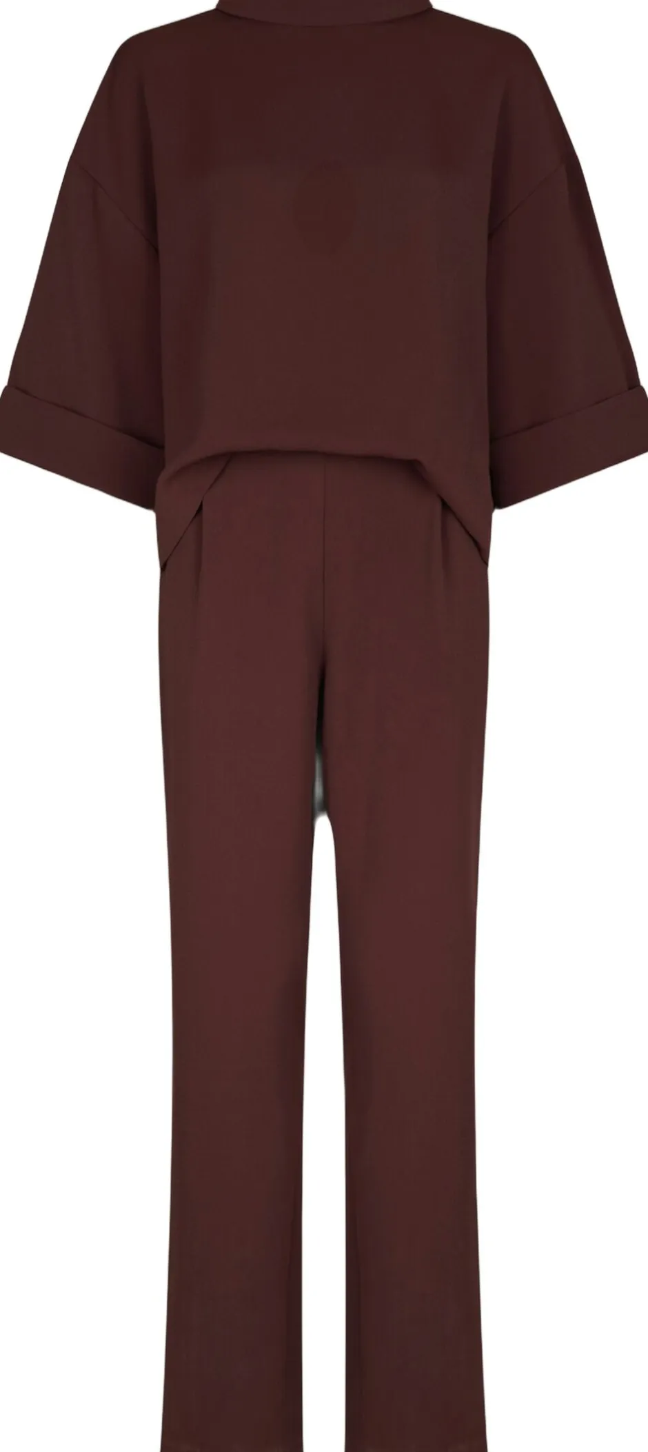 Arlo Crepe Jumpsuit-Neo Noir Hot