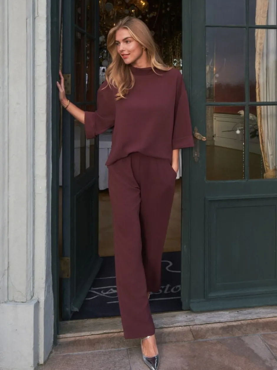 Arlo Crepe Jumpsuit-Neo Noir Hot