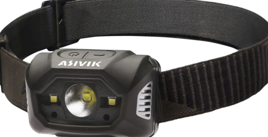 Asivik Outdoor>Hiker pandelampe genopladelig