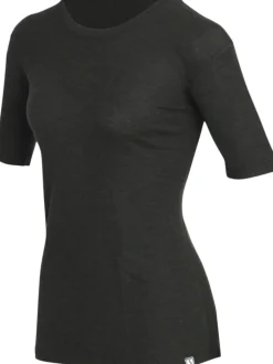 W Wool T-shirt, Pine-Asivik Best