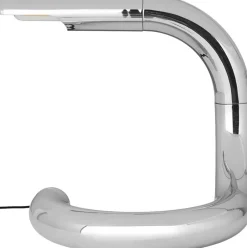 Aspide Table Lamp Base: Chrome-Gubi Online