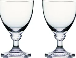 Royal Copenhagen Glas>Aurora vinglas, 26 cl, 2 stk.