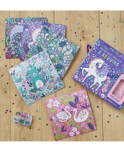 New - Aktivitetssæt - Kunst med pailletter Børn Kreativitet