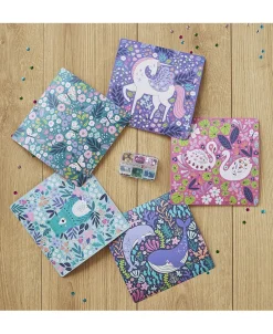 New - Aktivitetssæt - Kunst med pailletter Børn Kreativitet