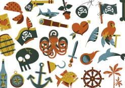 New - Little Tattoos - Pirates Børn Rolleleg & Musik