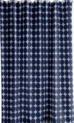 Södahl Badeforhæng>Badeforhæng 180x200 Bubbles Linen blue