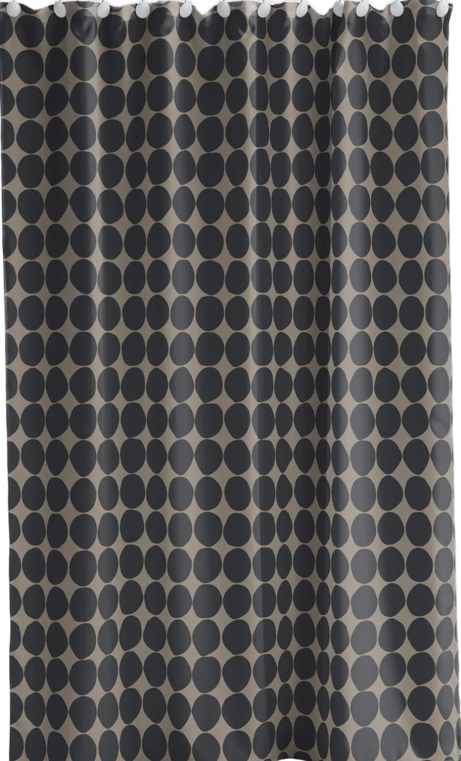 Södahl Badeforhæng>Badeforhæng 180x200 Bubbles Taupe