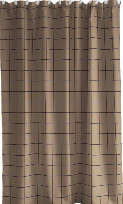 Outlet Badeforhæng 180x200 Vista Warm Taupe Badeforhæng