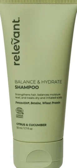 Relevant Hår|Hår>Balance & Hydrate Shampoo - Travel size (Citrus & Cucumber)