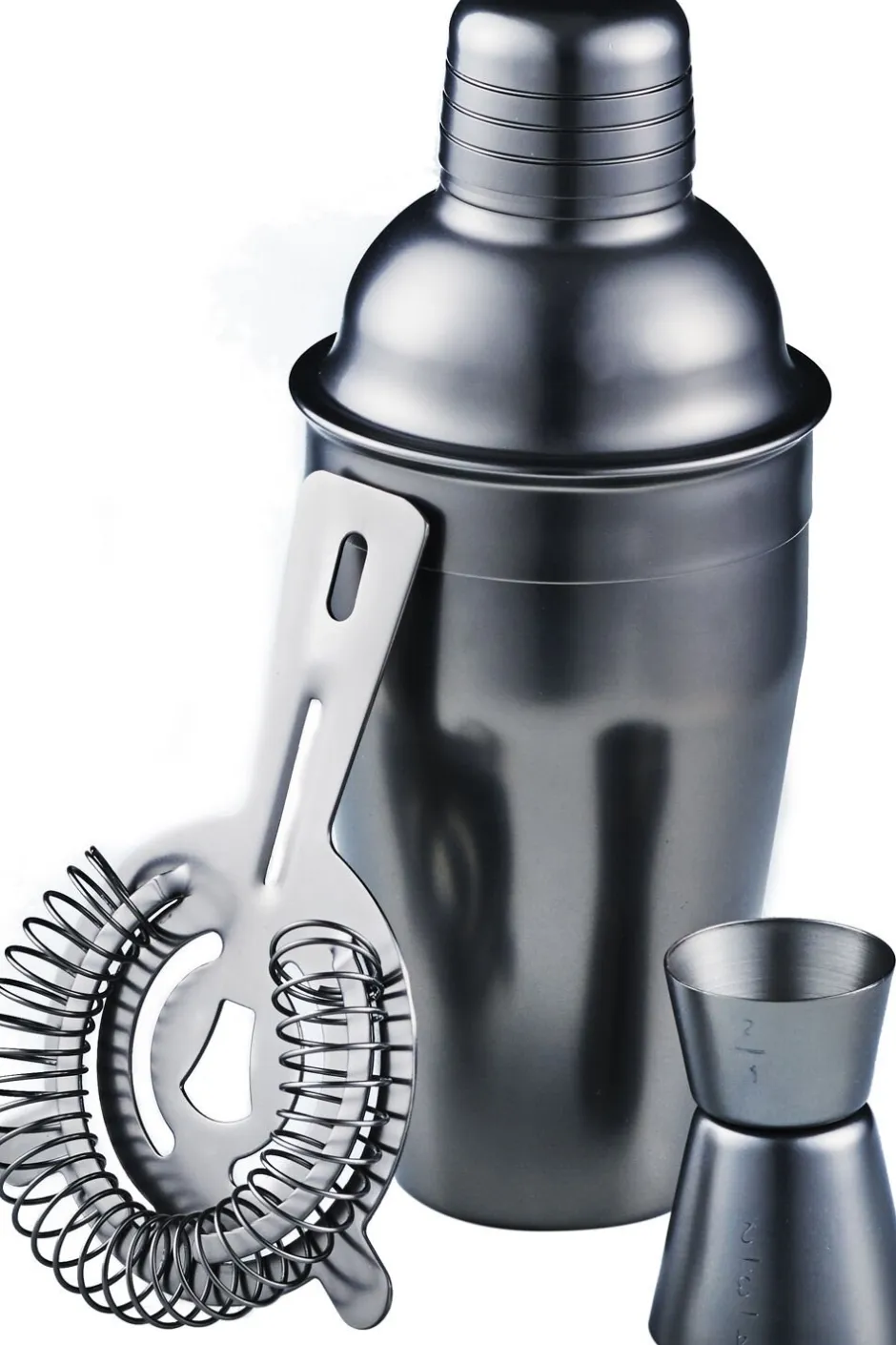 Barsæt 3 dele mat sort 0,5 liter-Bredemeijer