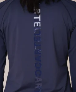 Outlet Baseline long sleeve zip jacket - Ocean Dame Jakker|Sport