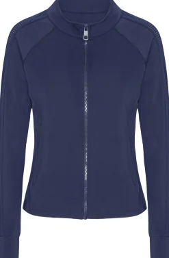 Outlet Baseline long sleeve zip jacket - Ocean Dame Jakker|Sport