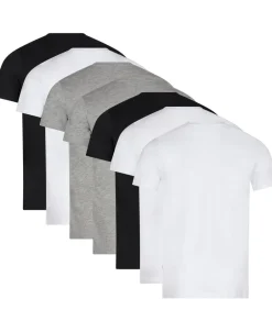 Basic o-neck tee S/S 7 pack-Lindbergh Outlet
