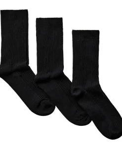 Dame Magasin du Nord Collection Strømper>Basic women viscose sock 3-pak