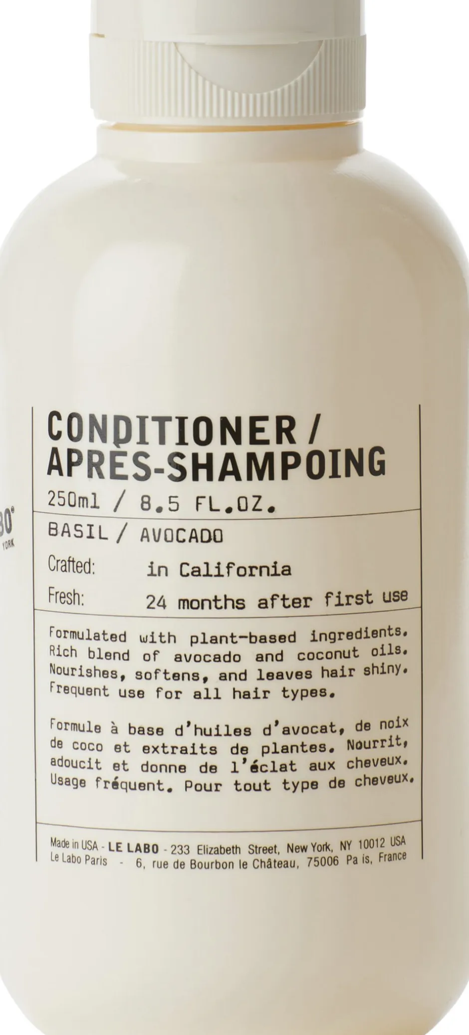 Basil Conditioner 250ml-Le Labo Outlet