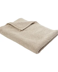 Bathmat stonewashed 60x90 white sand GOTS-Magasin du Nord Collection New