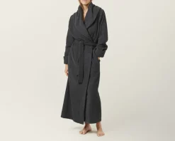Dame Karmameju Skincare Morgenkåber|Morgenkåber & Kimonoer>Bathrobe, Mount Everest, dark grey