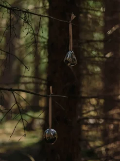 Bellure Baubles - Set of 2 - Silver-Ferm Living Hot