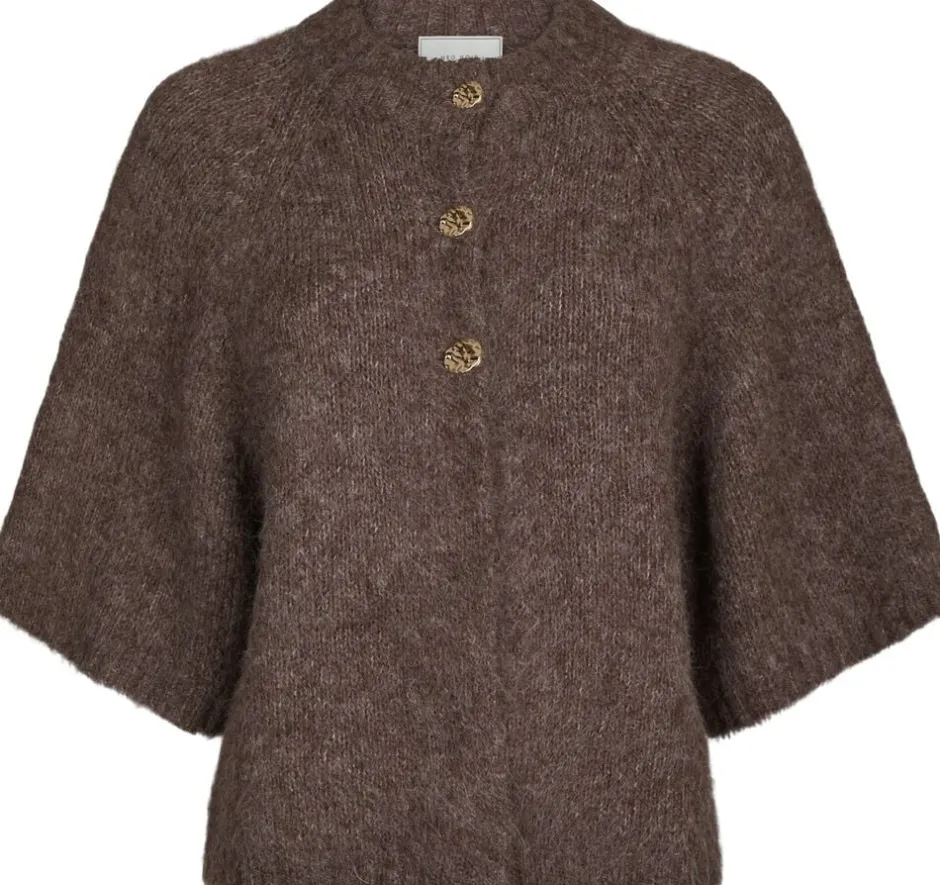 Benuta Fluffy Knit Cardigan-Neo Noir Best