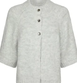 Benuta Fluffy Knit Cardigan-Neo Noir
