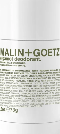 Malin+Goetz Deodoranter>Bergamot Deodorant
